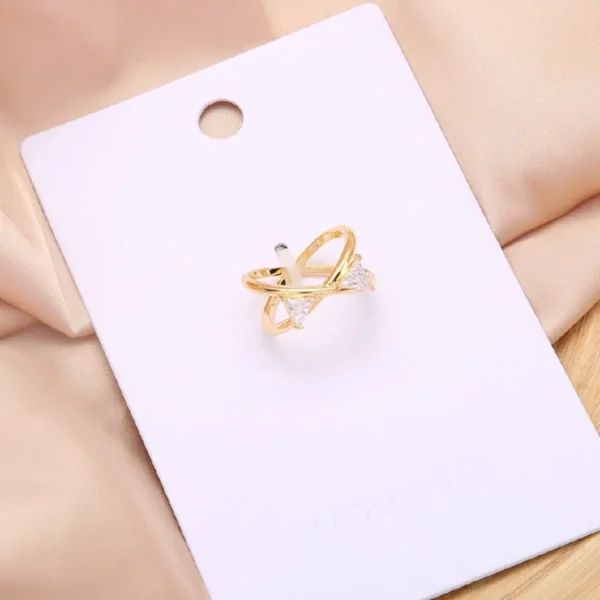 Anillo Dorado Sutil para Mujer YOYOSO