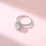 Anillo Plateado Sutil para Mujer YOYOSO