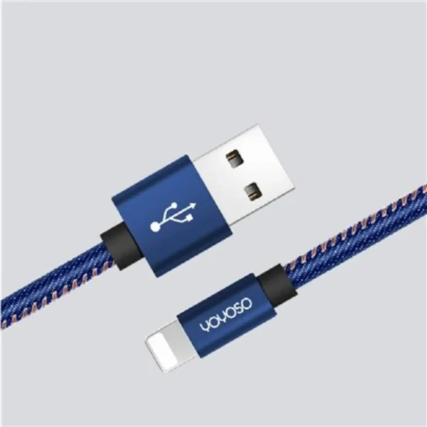 Cable de Datos Android de Cuero Trenzado 2M YOYOSO