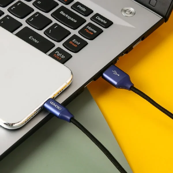 Cable de Datos de Aluminio 2M para Android YOYOSO