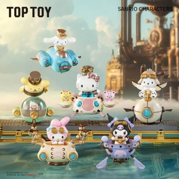 Figura Vinyl Serie Steampunk de Personajes Sanrio YOYOSO
