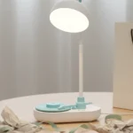 Lámpara Mesa con Reproductor de Vinilo Recargable Azul YOYOSO
