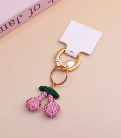 Llaveros de Cereza Color Rosa YOYOSO