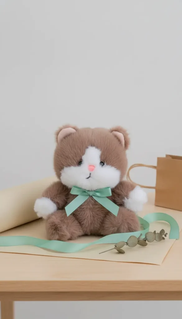 Muñeca de Peluche Gato Sentado 20cm YOYOSO