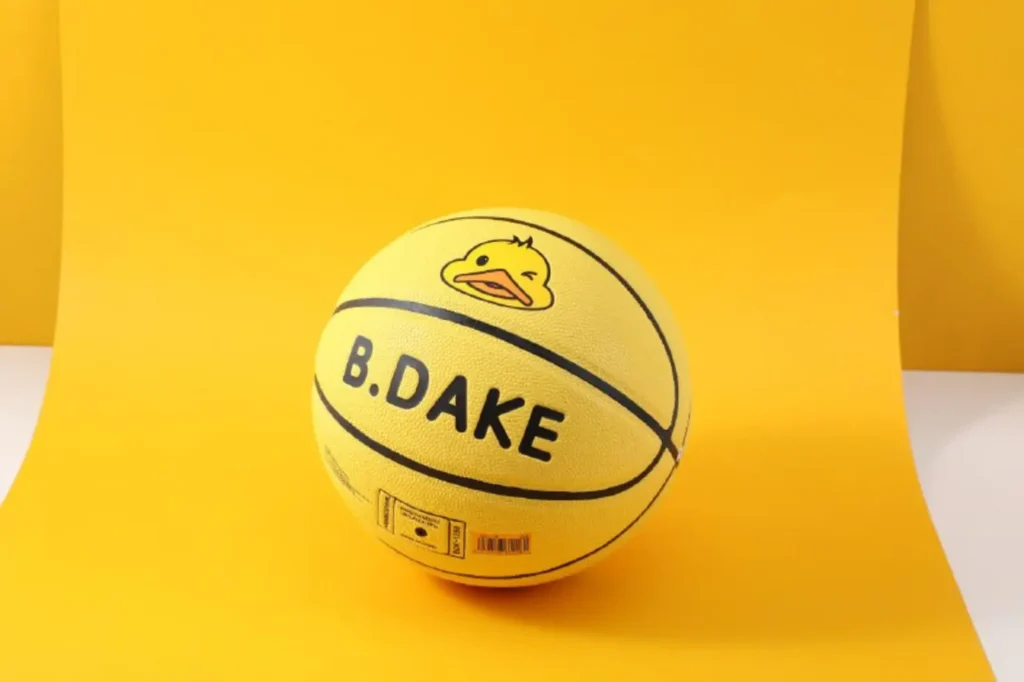 Pelota de Baloncesto Amarilla Divertida YOYOSO