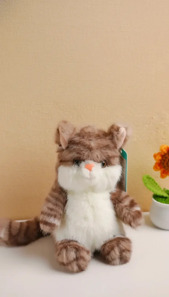 Peluche Gato Gris 15cm YOYOSO