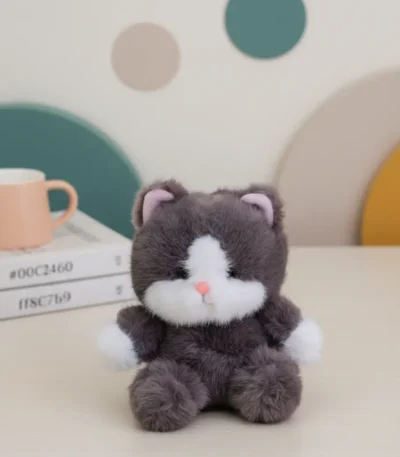 Peluche Gato Gris Sentado 20CM YOYOSO
