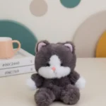 Peluche Gato Gris Sentado 20CM YOYOSO