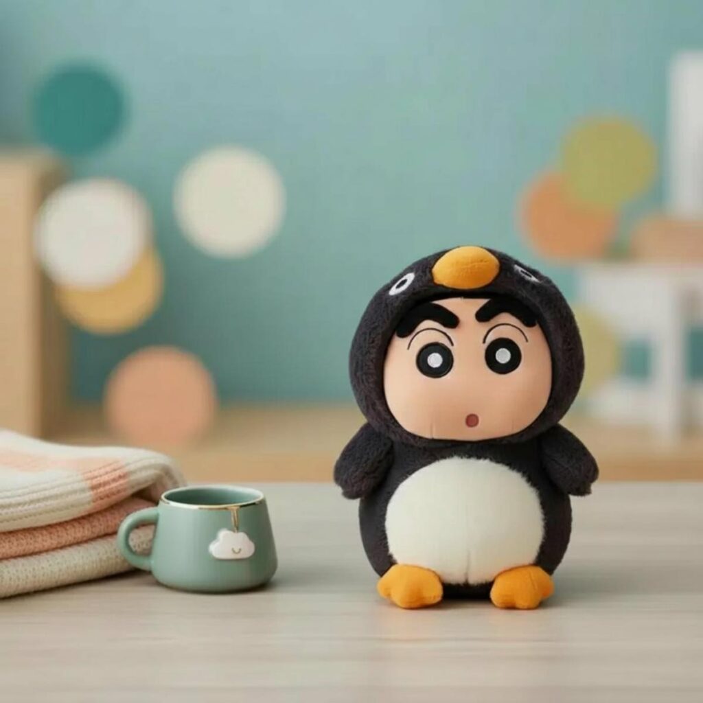 Peluche Pingüino SHIN CHAN, adorables peluches en Ecuador