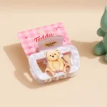 Pinza Acrílica para Cabello en Pose Sentada Teddy Island x YOYOSO