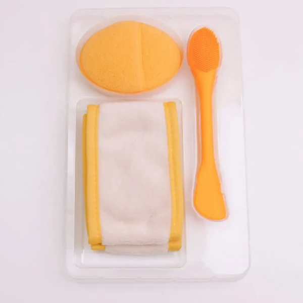 Set desmaquillante amarillo para mujer YOYOSO