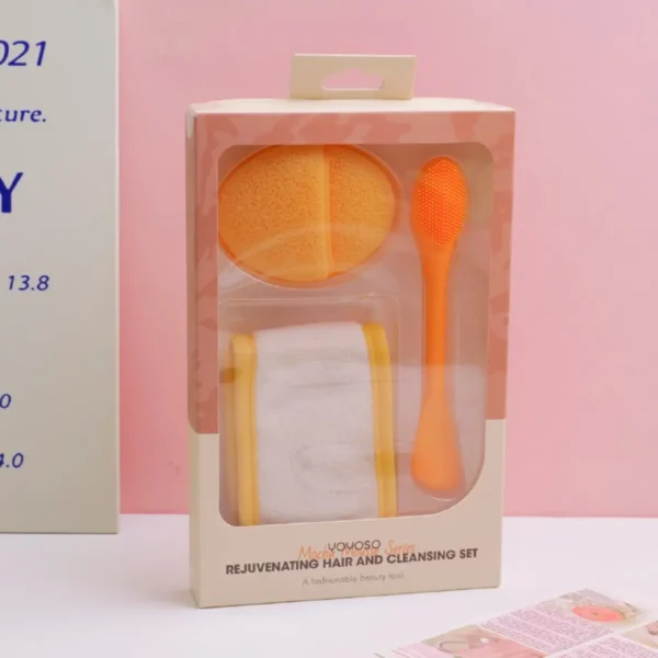 Set desmaquillante amarillo para mujer YOYOSO