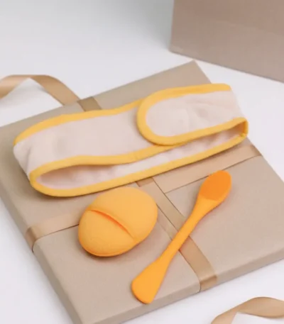 Set desmaquillante amarillo para mujer YOYOSO