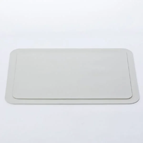 Alfombra para Comida de Mascota Silicona Gris - Imagen 3