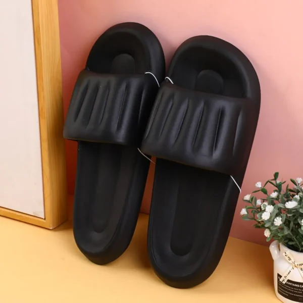 Pantuflas de casa para hombre rayadas tamaño 40-41 YOYOSO - Imagen 3