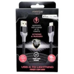 Cable Lightning trenzado de 10 pies para iPhone YOYOSO